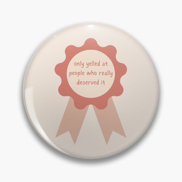 Item preview, only yelled at people who really deserved it award designed and sold by triplewatersign.