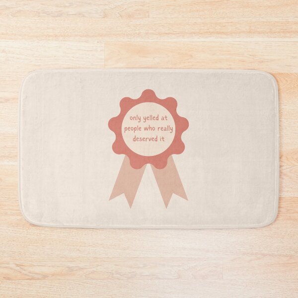 Item preview, only yelled at people who really deserved it award designed and sold by triplewatersign.