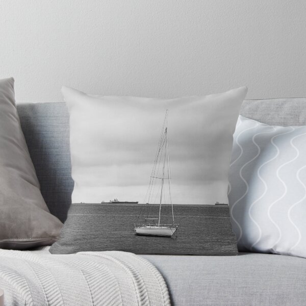 Item preview, sailboat on the sea designed and sold by GeniusMindsArt.