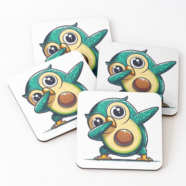 Item preview, Avocado Owl Dabbing designed and sold by Designowner.