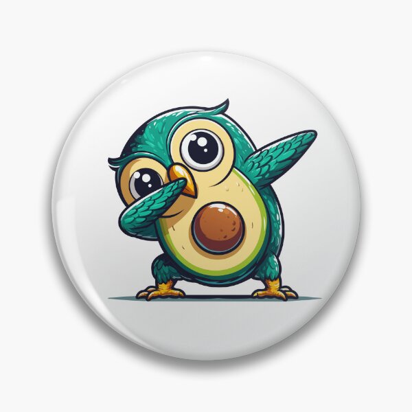 Item preview, Avocado Owl Dabbing designed and sold by Designowner.