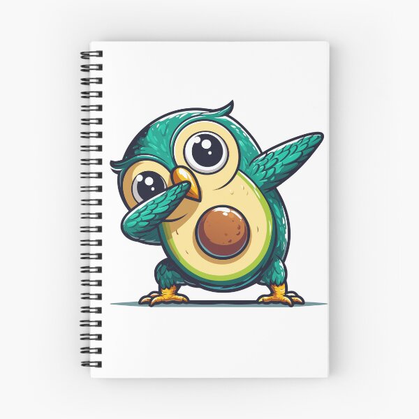 Item preview, Avocado Owl Dabbing designed and sold by Designowner.