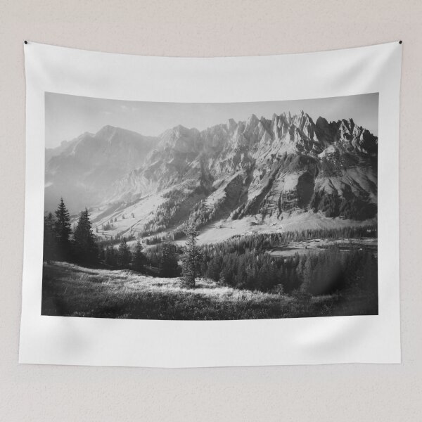 Item preview, Hochkönig Photo Black White - Alps Mountain Hut Salzburger Land designed and sold by Marvin Diehl.