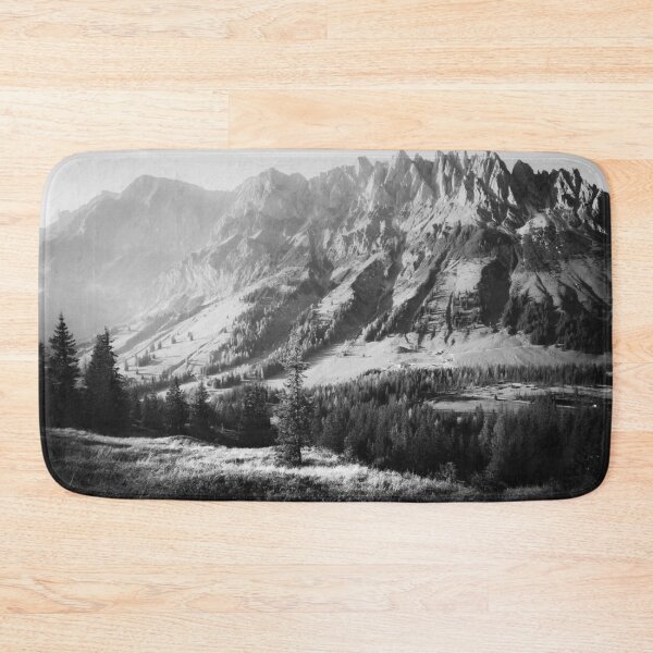 Item preview, Hochkönig Photo Black White - Alps Mountain Hut Salzburger Land designed and sold by Marvin Diehl.