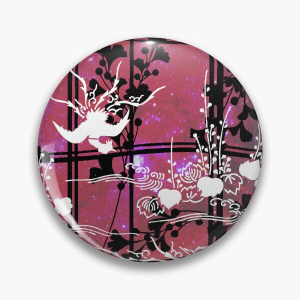 Item preview, Japanese Katagami Stencil Phoenix With Momiji Autumn Leafs designed and sold by ChidoriVintage.