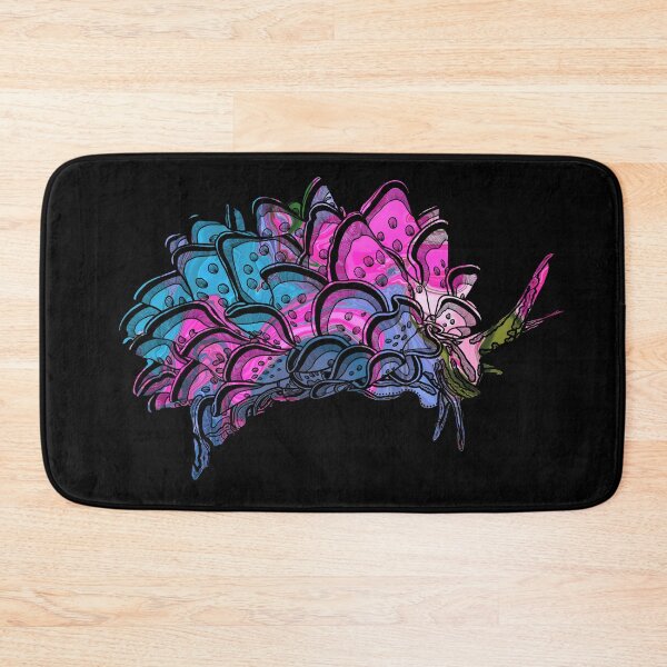 Item preview, Abstract Coloration of a Peacock Nudibranch designed and sold by ArtbyDLP.