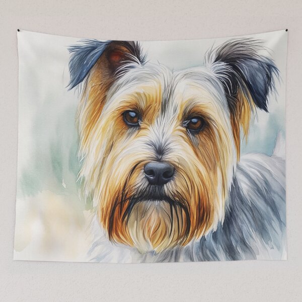 Item preview, Watercolor Skye Terrier designed and sold by TheAnimalZ00.
