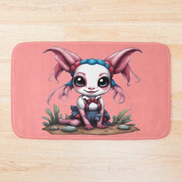 Item preview, Harley The Axolotl, Product Colour: Salmon designed and sold by Midnight Veil Designs.