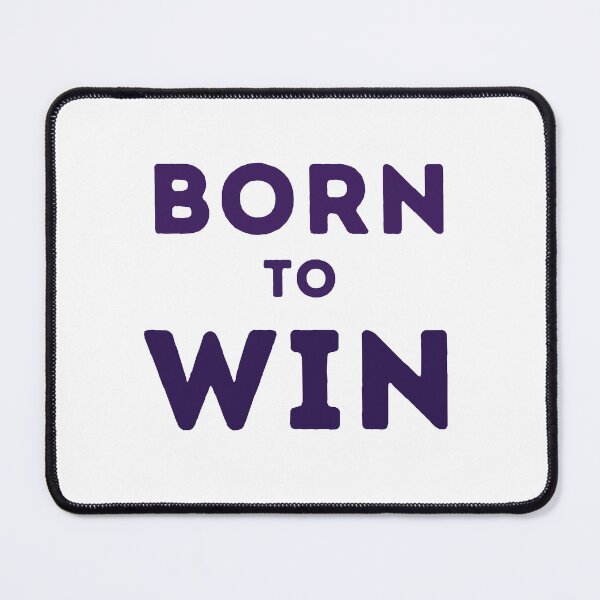 Item preview, Born to Win simple Win purple designed and sold by Weknes.