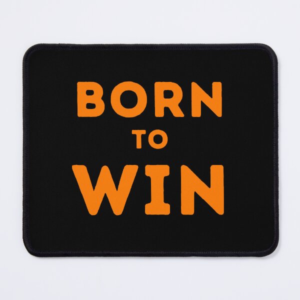 Item preview, Born to Win simple Win orange designed and sold by Weknes.