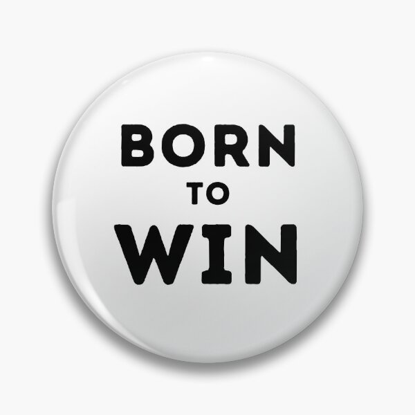 Item preview, Born to Win simple Win black designed and sold by Weknes.