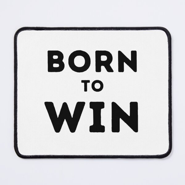 Item preview, Born to Win simple Win black designed and sold by Weknes.