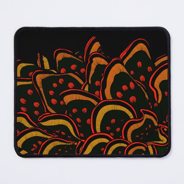 Item preview, Abstract Coloration of a Peacock Nudibranch color option 3 designed and sold by ArtbyDLP.