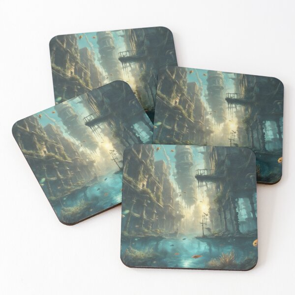Item preview, Silent underwater City designed and sold by Cetacea-Wave.
