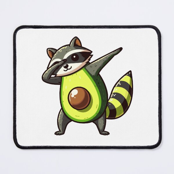 Item preview, Dabbing Avocado Raccoon designed and sold by Designowner.