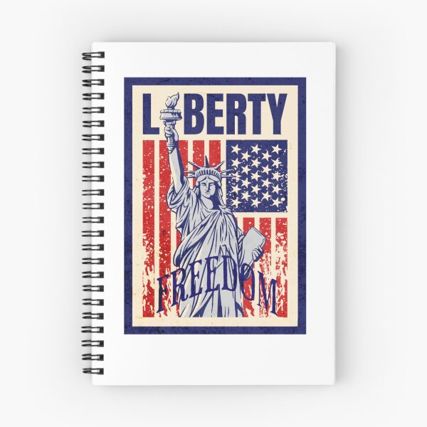 Item preview, LIBERTY FREEDOOM 4th of July American flag  designed and sold by MABROTH.
