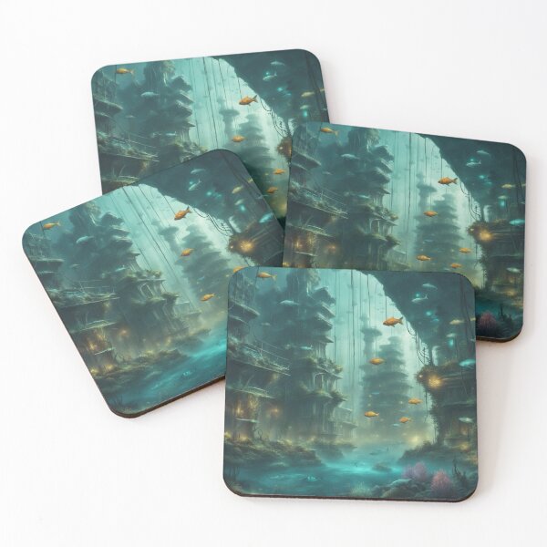Item preview, Silent underwater City designed and sold by Cetacea-Wave.