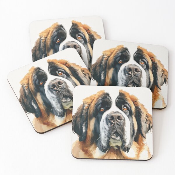 Item preview, Watercolor Saint Bernard designed and sold by TheAnimalZ00.