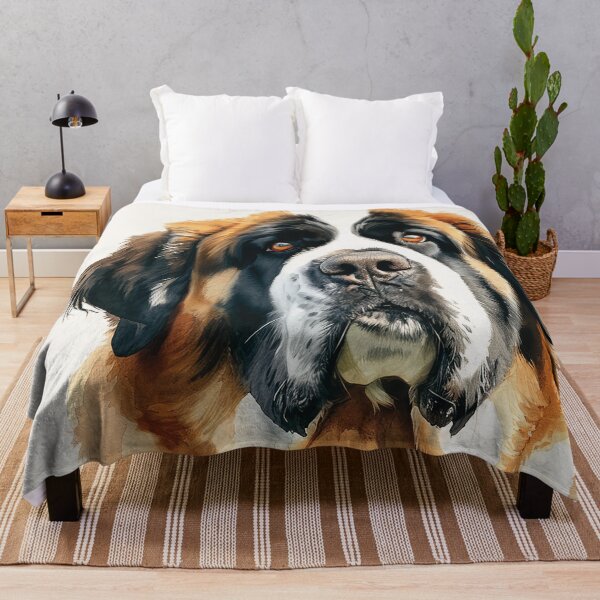 Item preview, Watercolor Saint Bernard designed and sold by TheAnimalZ00.