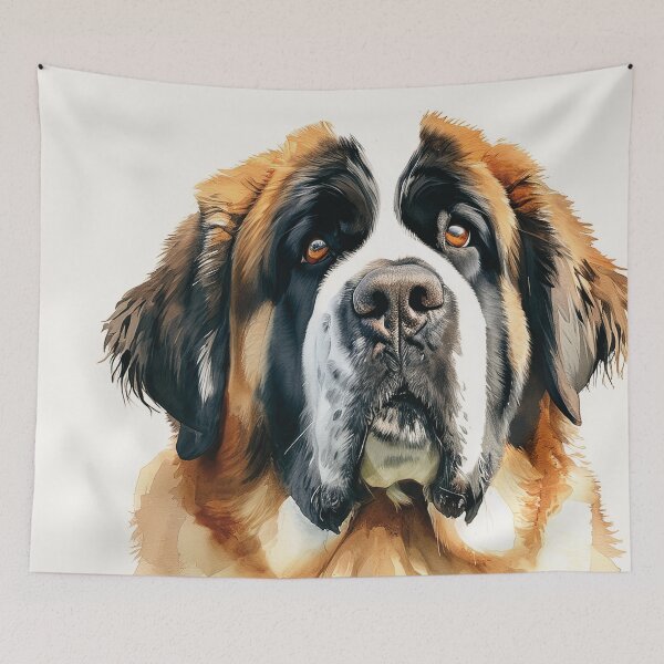 Item preview, Watercolor Saint Bernard designed and sold by TheAnimalZ00.