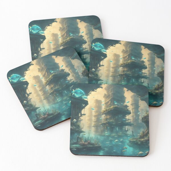 Item preview, Silent underwater City designed and sold by Cetacea-Wave.