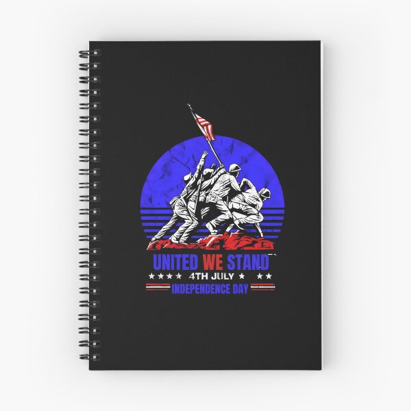 Item preview, UNITED WE STAND  4th of July American flag INDEPENDACE DAY designed and sold by MABROTH.