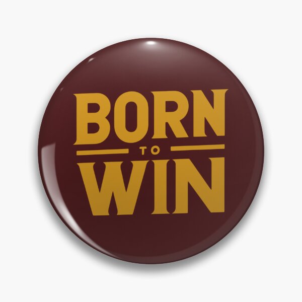 Item preview, Born to Win - Bold Yellow Statement designed and sold by Weknes.