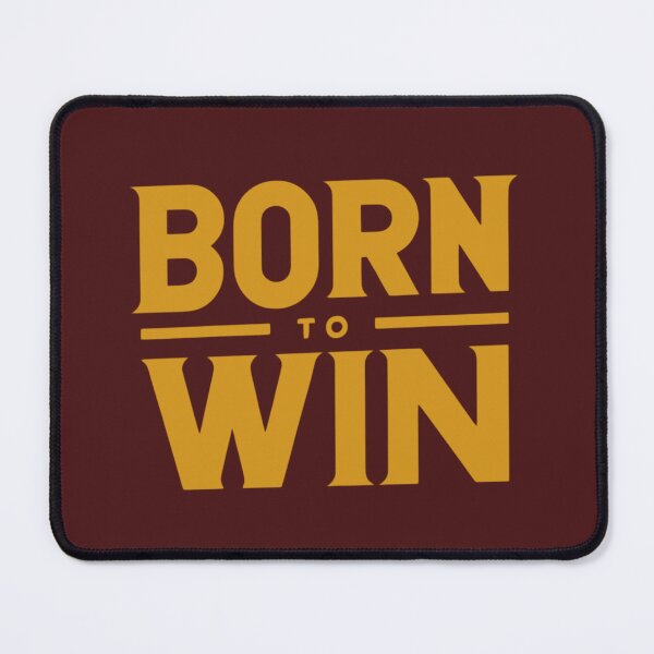 Item preview, Born to Win - Bold Yellow Statement designed and sold by Weknes.