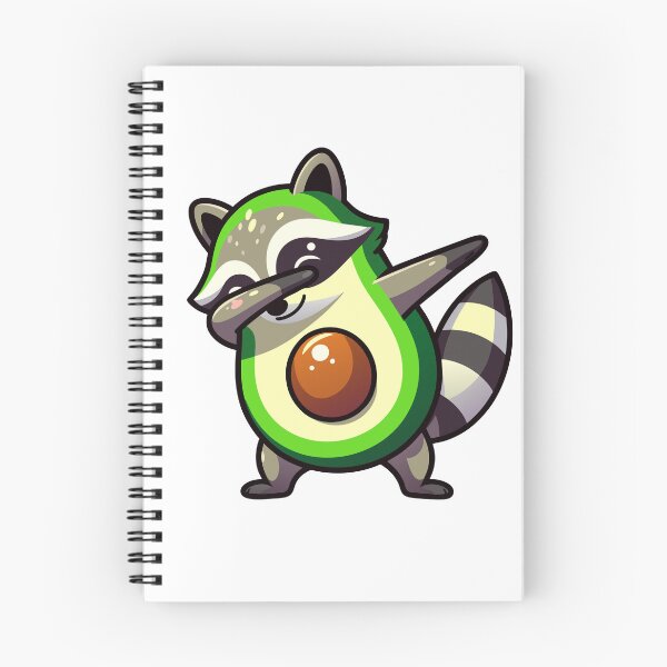 Item preview, Dabbing Avocado Raccoon designed and sold by Designowner.