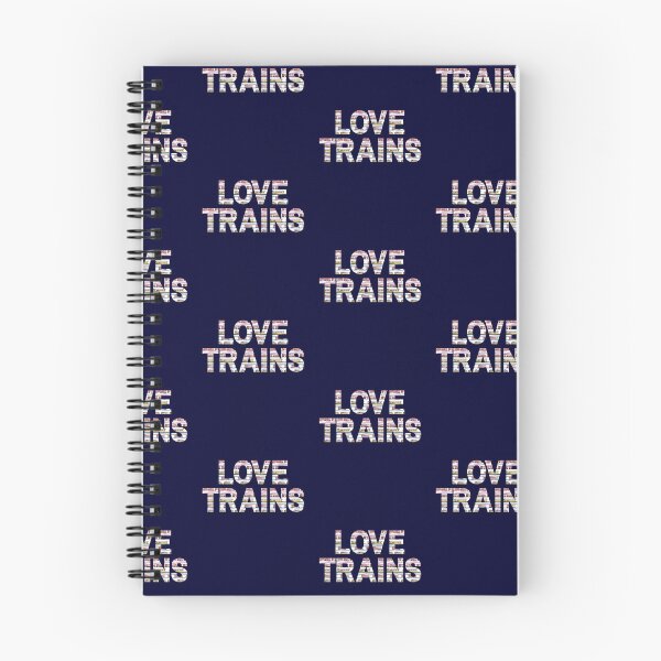 Item preview, Love Trains Gift For Train Lovers And  Railroad Fanatics designed and sold by DendaArt.