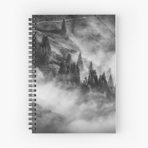 Item preview, Hochkönig Photo Black White - Alps Salzburger Land Fog designed and sold by Marvin Diehl.