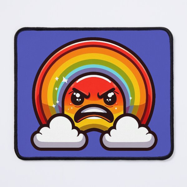 Item preview, Angry Rainbow designed and sold by Vkinsify.