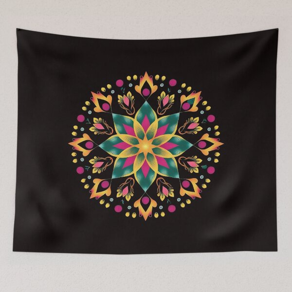 Item preview, Moonlit Mosaic: Batik's Nighttime Whispers designed and sold by DunuStore.