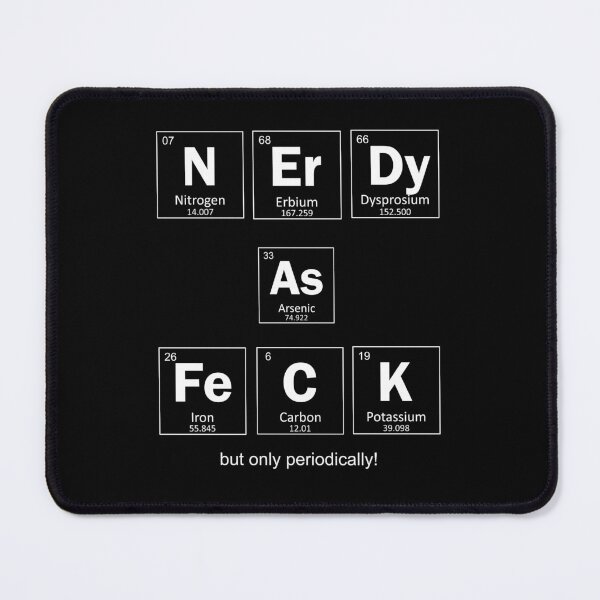 Item preview, NERDY AS FECK but only periodically designed and sold by Danicus666.