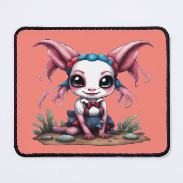 Item preview, Harley The Axolotl, Product Colour: Coral designed and sold by Midnight Veil Designs.