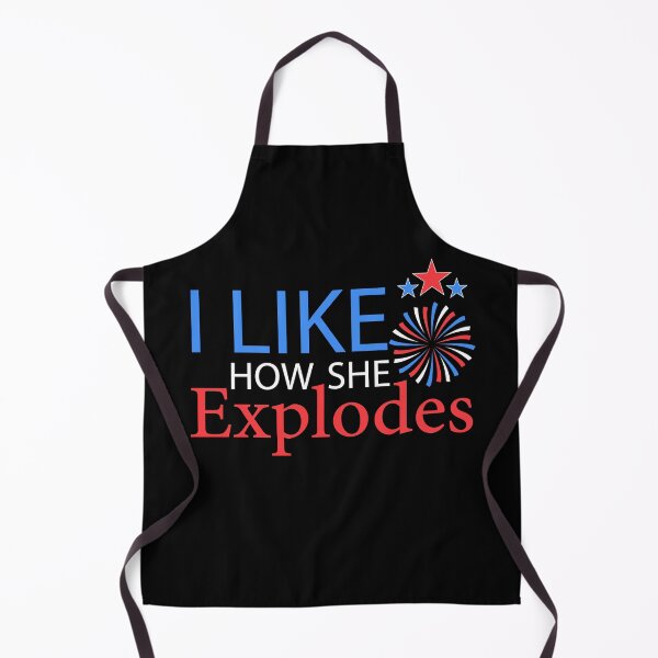 Item preview, I Like How He Bangs I Like How She Explodes Couple July 4th designed and sold by ShopSmart213.