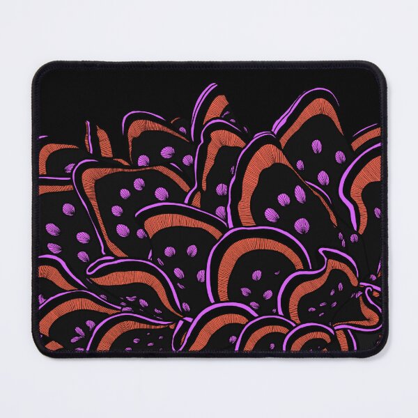 Item preview, Abstract Coloration of a Peacock Nudibranch color option 5 designed and sold by ArtbyDLP.