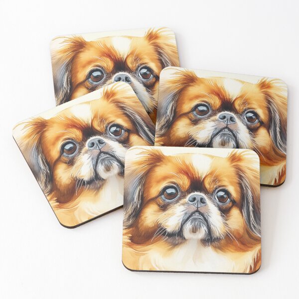 Item preview, Watercolor Tibetan Spaniel designed and sold by TheAnimalZ00.