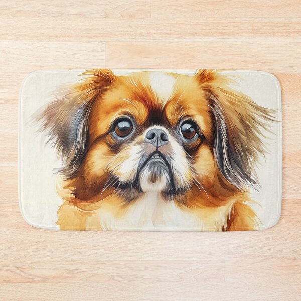 Artikelvorschau, Aquarell Tibetischer Spaniel entworfen und verkauft von TheAnimalZ00.