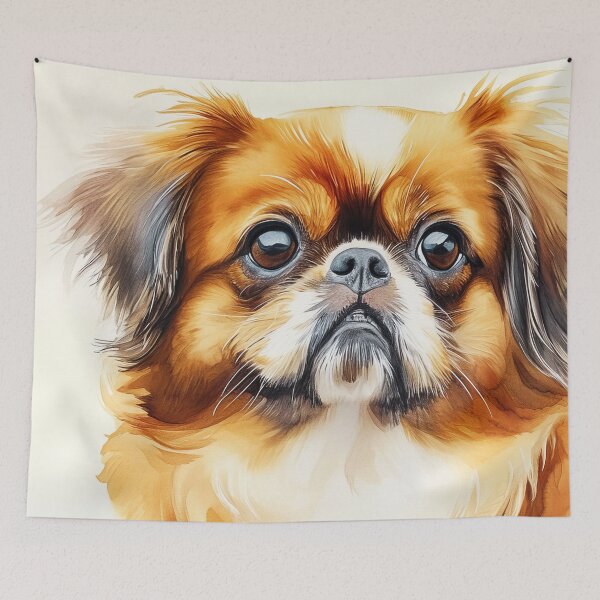 Item preview, Watercolor Tibetan Spaniel designed and sold by TheAnimalZ00.