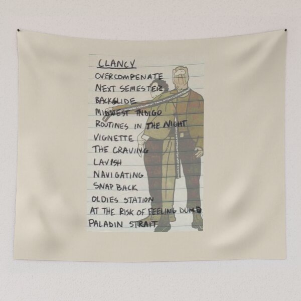 Item preview, Clancy tøp set list  designed and sold by summa68.