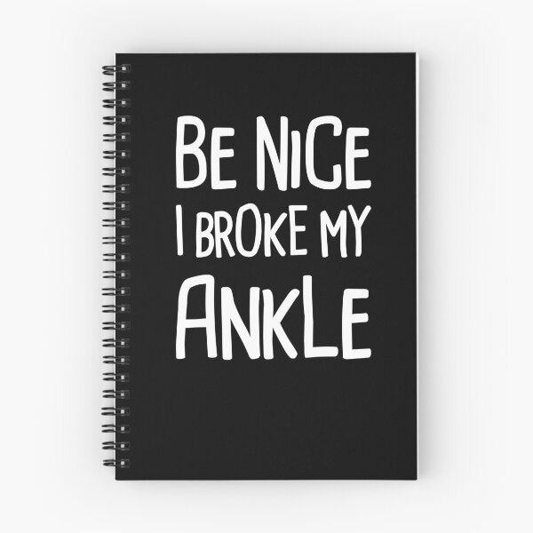 Item preview, Funny Get Well Gift - Broken Ankle Fracture designed and sold by Jam Jar.