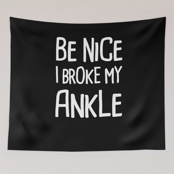 Item preview, Funny Get Well Gift - Broken Ankle Fracture designed and sold by Jam Jar.