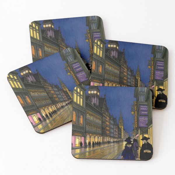Item preview, Classic Vintage Abstract Gothic City designed and sold by TheDarkWardrobe.