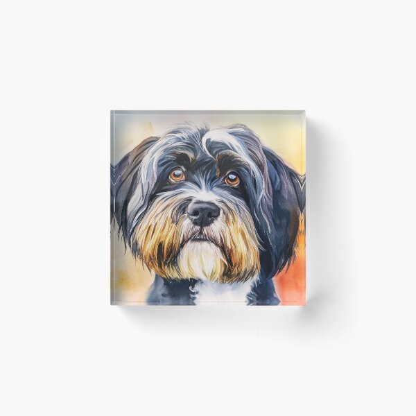 Item preview, Watercolor Tibetan Terrier designed and sold by TheAnimalZ00.