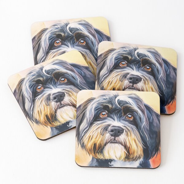 Item preview, Watercolor Tibetan Terrier designed and sold by TheAnimalZ00.