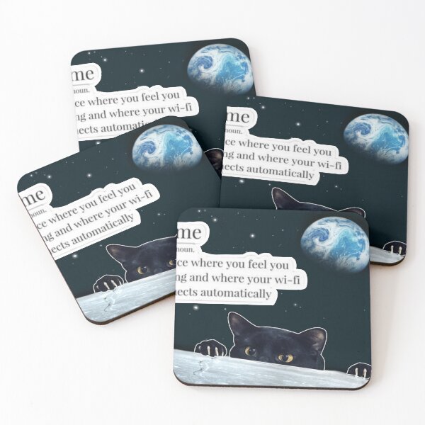 Item preview, Cosmic Comfort: Connect to Your Wi-Fi Universe designed and sold by MiszungART.