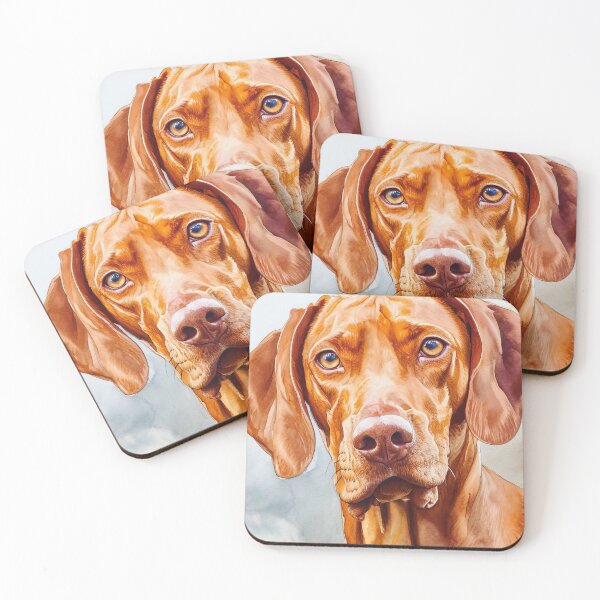 Artikelvorschau, Aquarell Vizsla entworfen und verkauft von TheAnimalZ00.