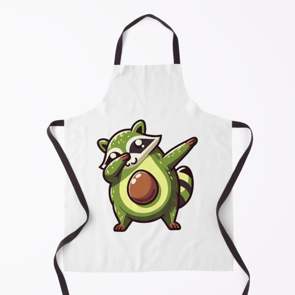 Item preview, Avocado Raccoon Dab - Fun and Fresh Fusion designed and sold by Designowner.