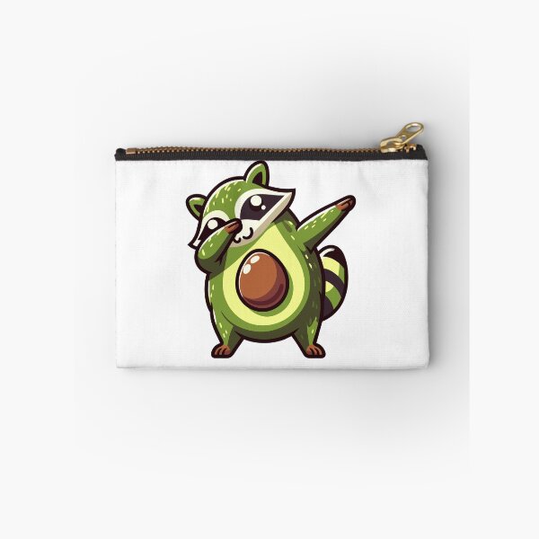 Item preview, Avocado Raccoon Dab - Fun and Fresh Fusion designed and sold by Designowner.